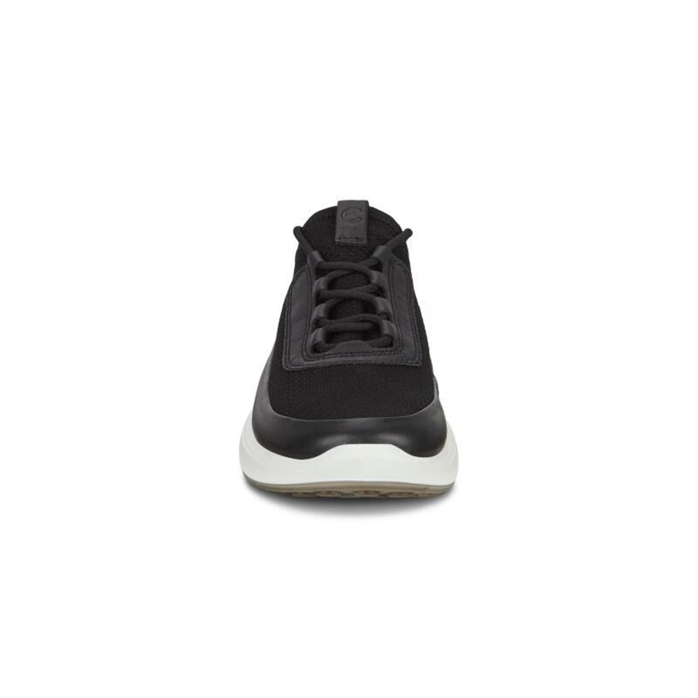 Womens Sneakers - ECCO Soft 7 Runner - Black - 9621TLBMQ